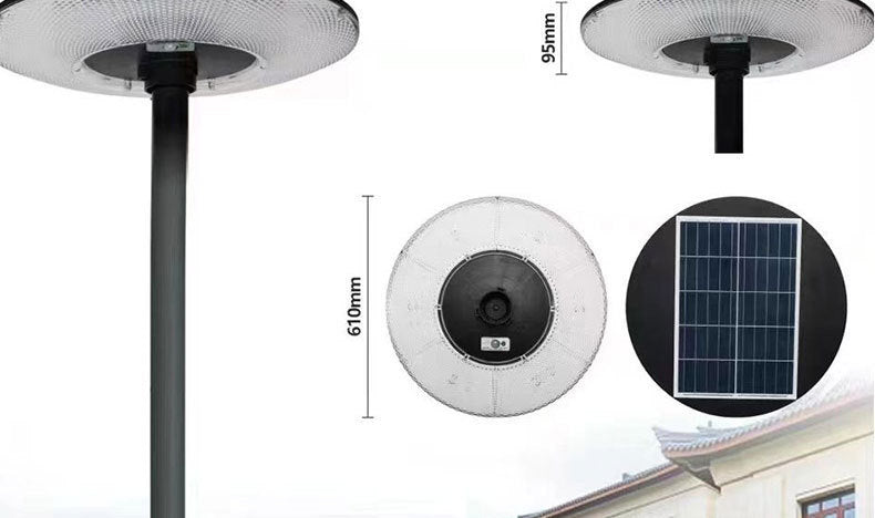 Solar LED Street Light with Motion Sensor