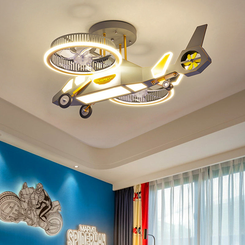 Eye Protection Modern Boy’s Bedroom Ceiling Lamp