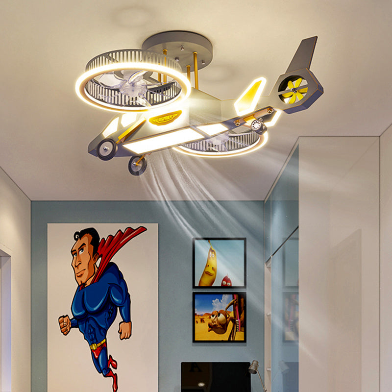 Eye Protection Modern Boy’s Bedroom Ceiling Lamp