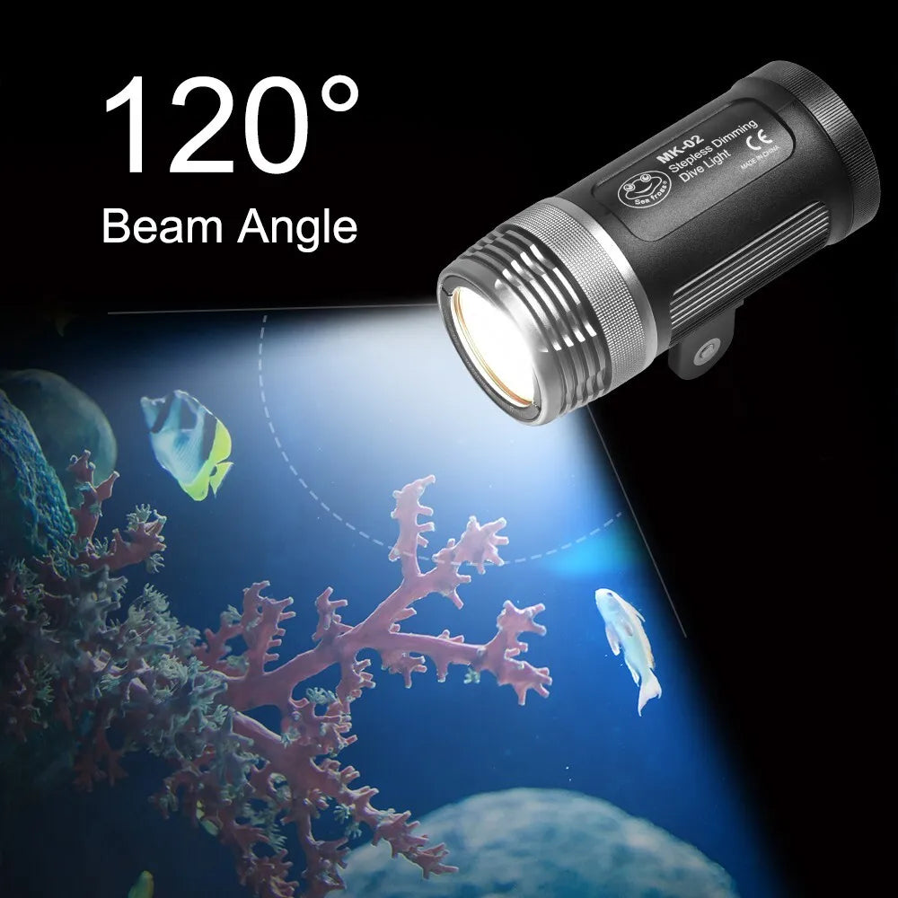 Seafrogs MK-01 / MK-02 Professional Diving Flash Strobe Light