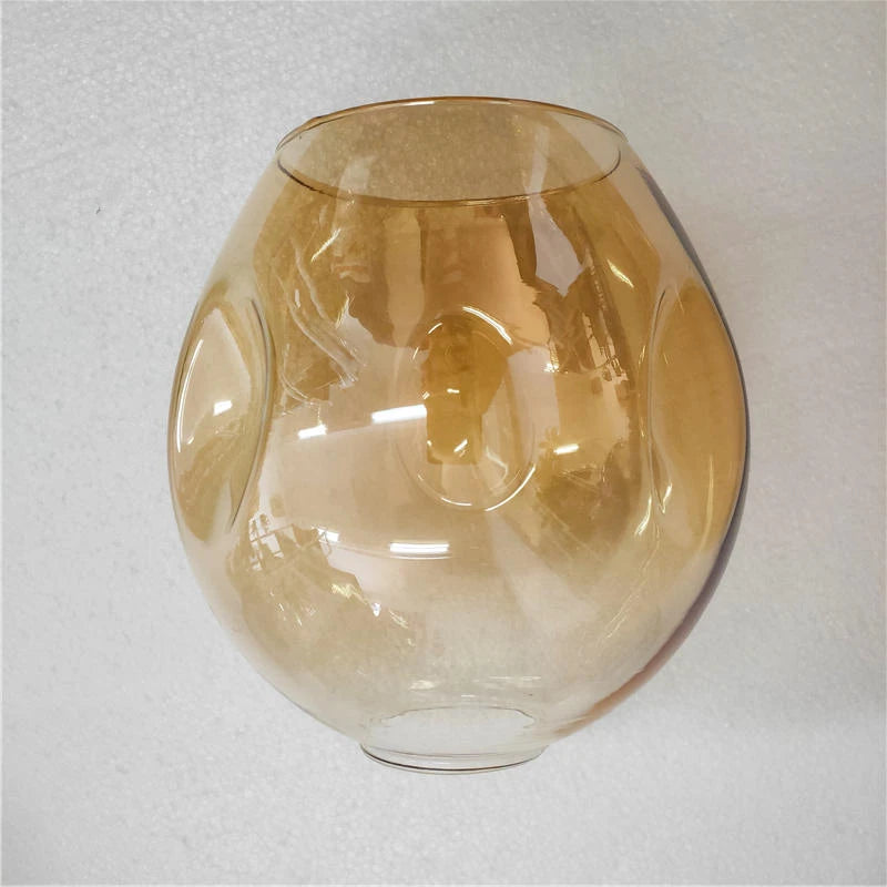 Nordic Glass LED Chandelier with Modern Minimalist Design