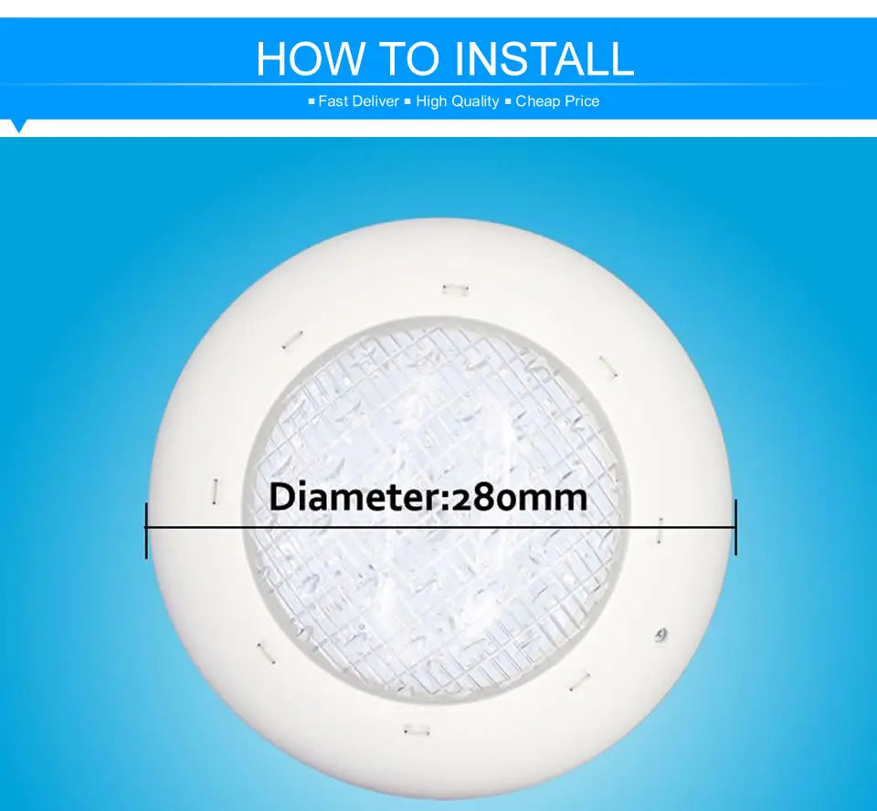 LED Swimming Pool Light 12V IP68