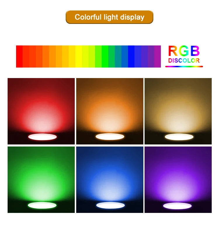 Smart RGB LED Underwater Swimming Pool Light 12V