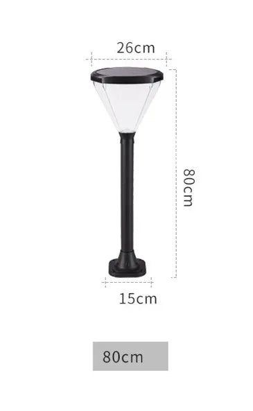 Solar LED Garden Street Lamp