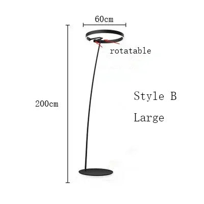 Nordic Designer Fishing Floor Lamp