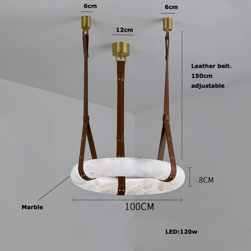 Luxury Circular LED Chandelier