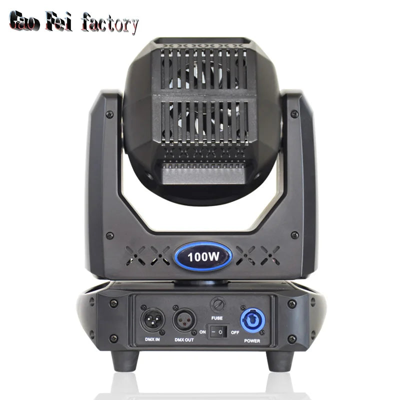 LED Spot 100W Moving Head Light with 8-Face Prism