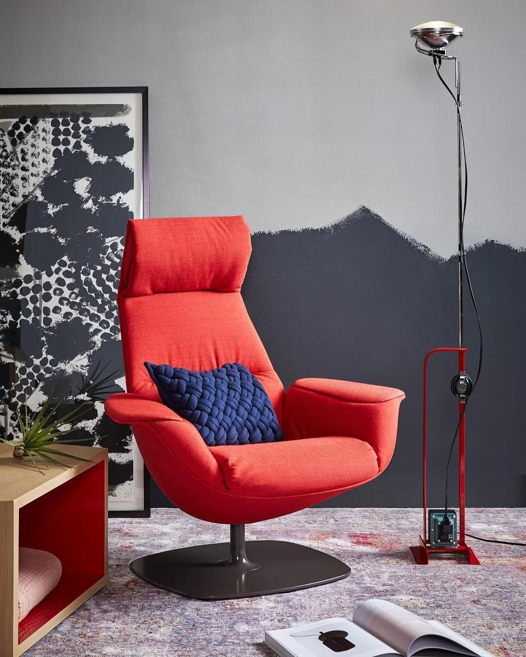 Modern Simple Stainless Steel Floor Lamp