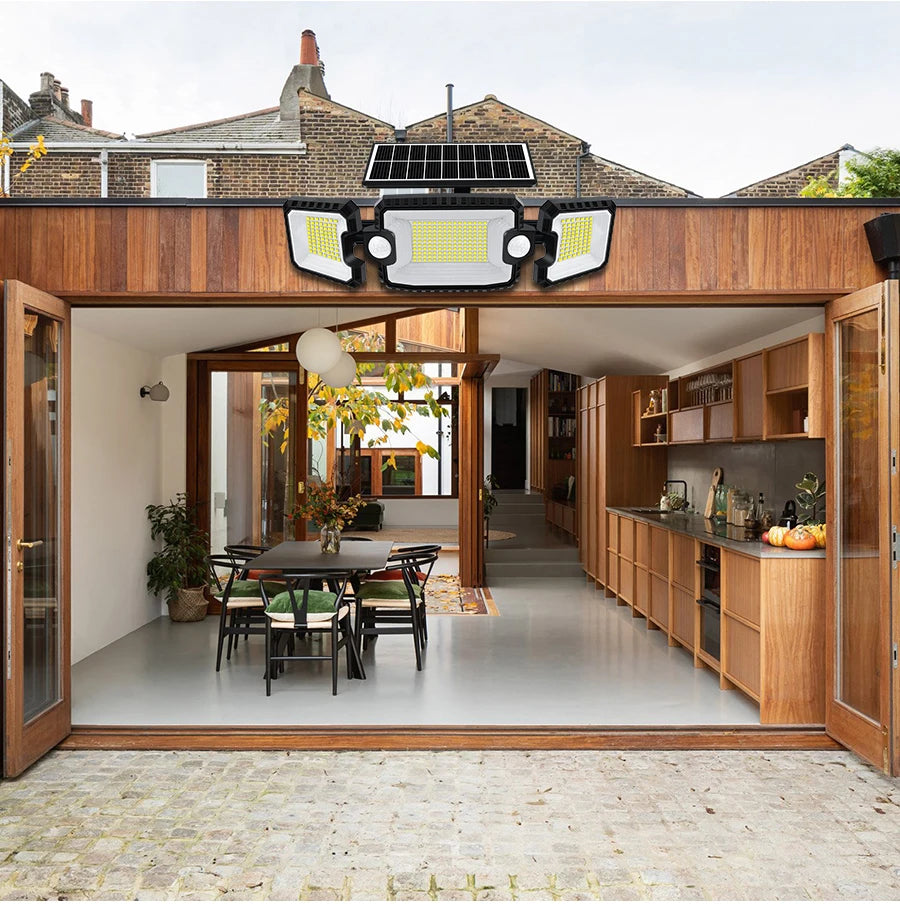 Solar Outdoor 305 LED Security Flood Lights