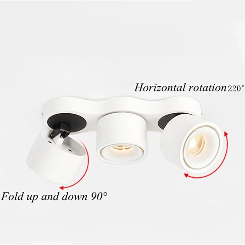 Super Bright Folding Rotating LED Downlight