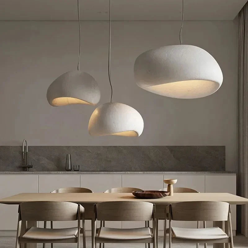 Nordic Wabi-Sabi Minimalist LED Chandelier