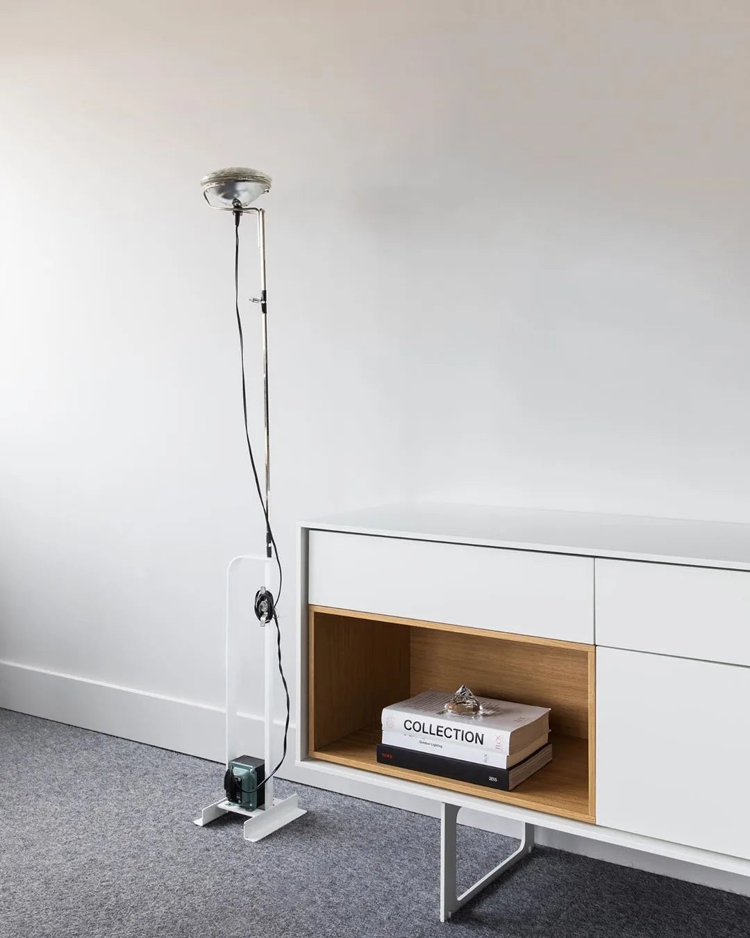 Modern Simple Stainless Steel Floor Lamp