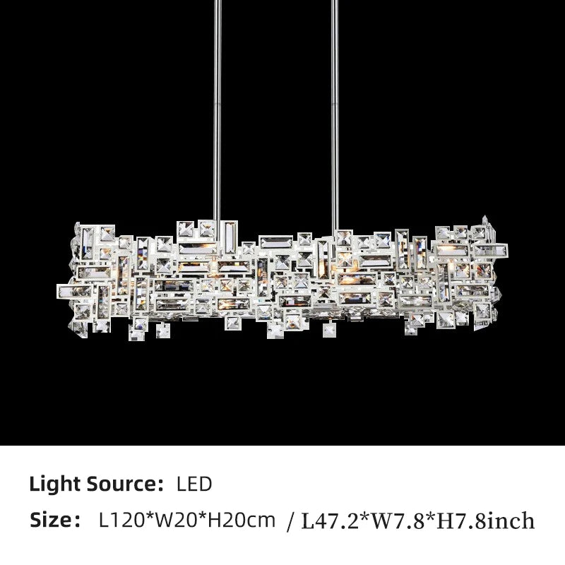 Modern Luxury LED Crystal Chandelier