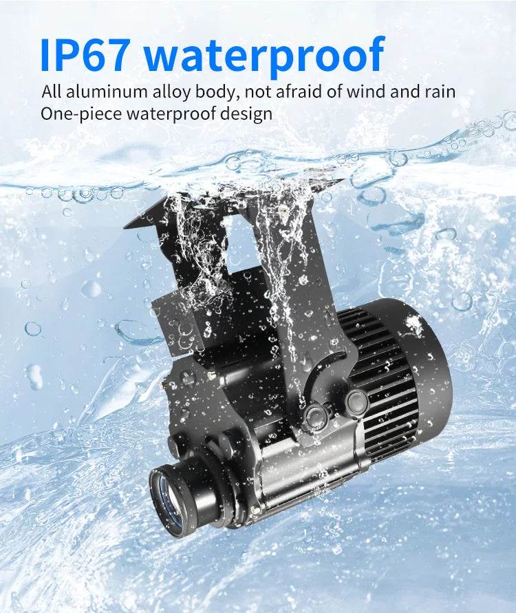 200W Outdoor Waterproof Gobo LED Custom Advertising Light