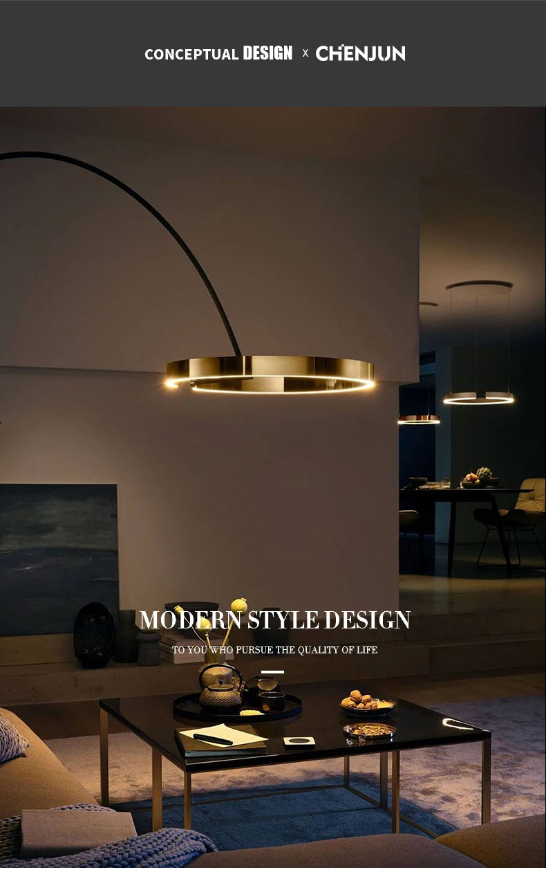 Nordic Designer Fishing Floor Lamp