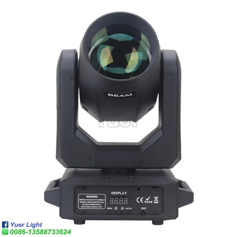 2PCS 200W LED Moving Head Beam & Spot Stage Lights