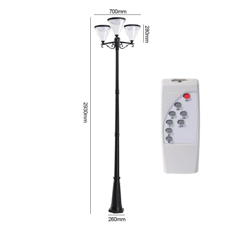 Solar LED Garden Street Lamp