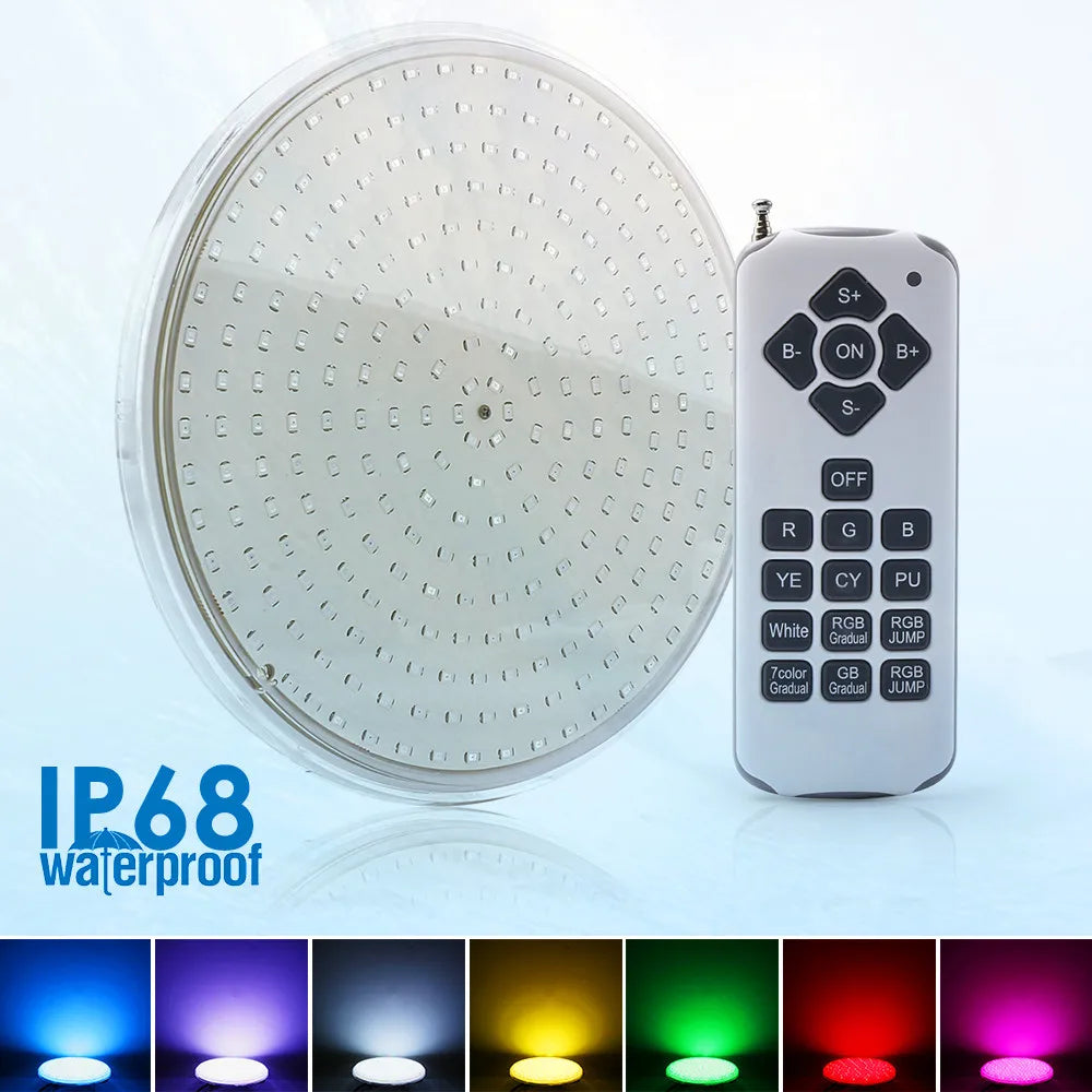 IP68 Waterproof RGB LED Swimming Pool Light