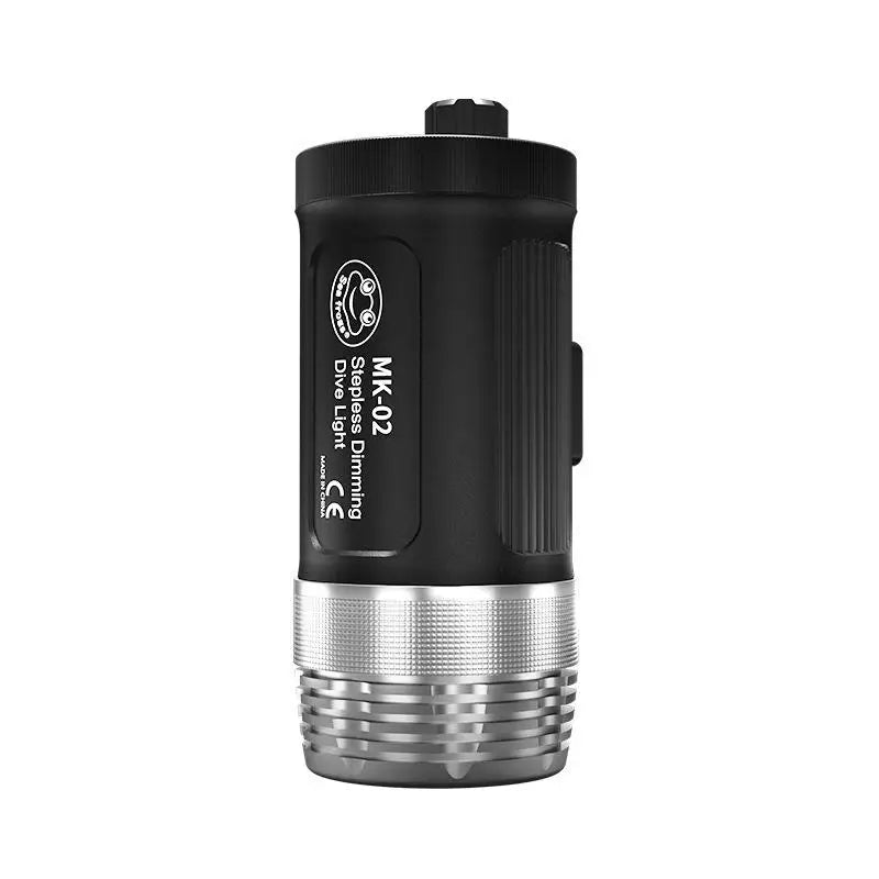 MK-02 100M-Depth Waterproof Diving Flashlight