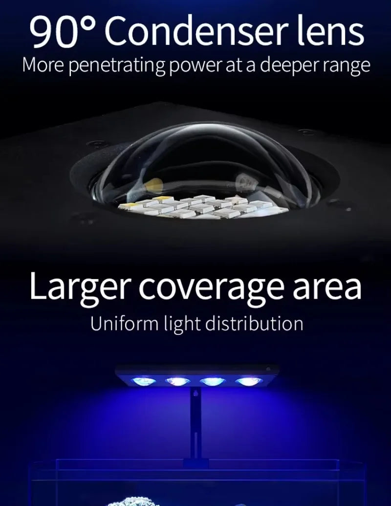 Week Aqua Z Series Z250 / Z400 Bluetooth 3.0 LED Aquarium Light