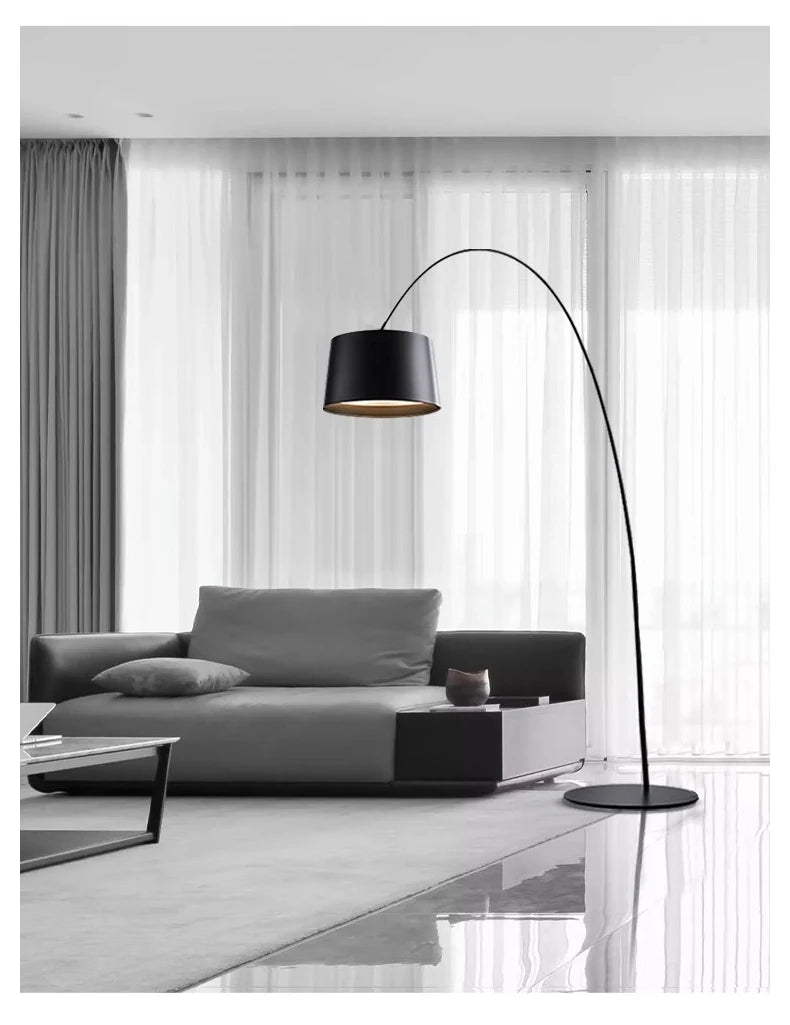 Twiggy Minimalist LED Arc Floor Lamp