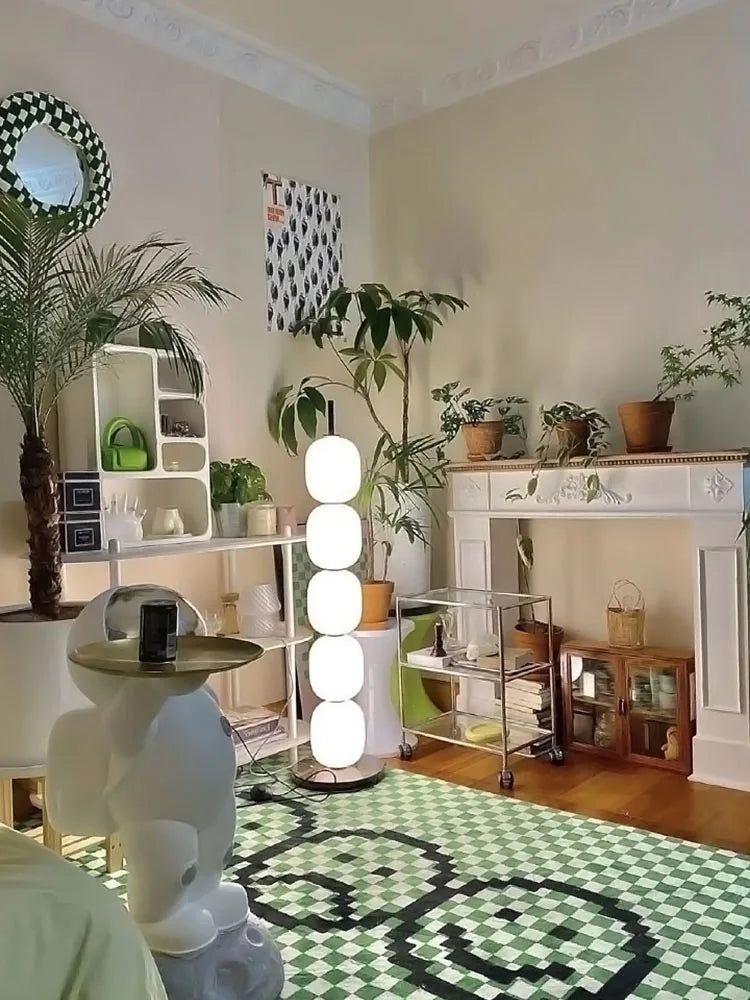 Nordic Gourd Glass Floor Lamp