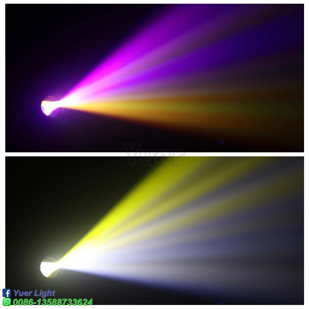 2PCS 200W LED Moving Head Beam & Spot Stage Lights