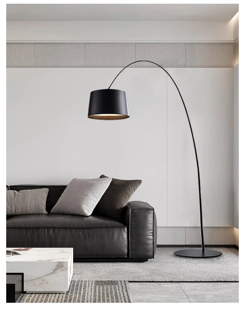Twiggy Minimalist LED Arc Floor Lamp