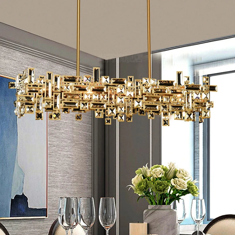 Modern Luxury LED Crystal Chandelier