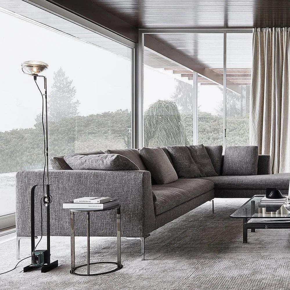 Modern Simple Stainless Steel Floor Lamp