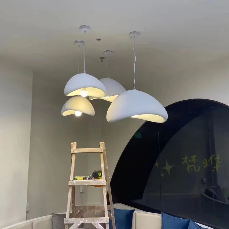 Nordic Wabi-Sabi Minimalist LED Chandelier
