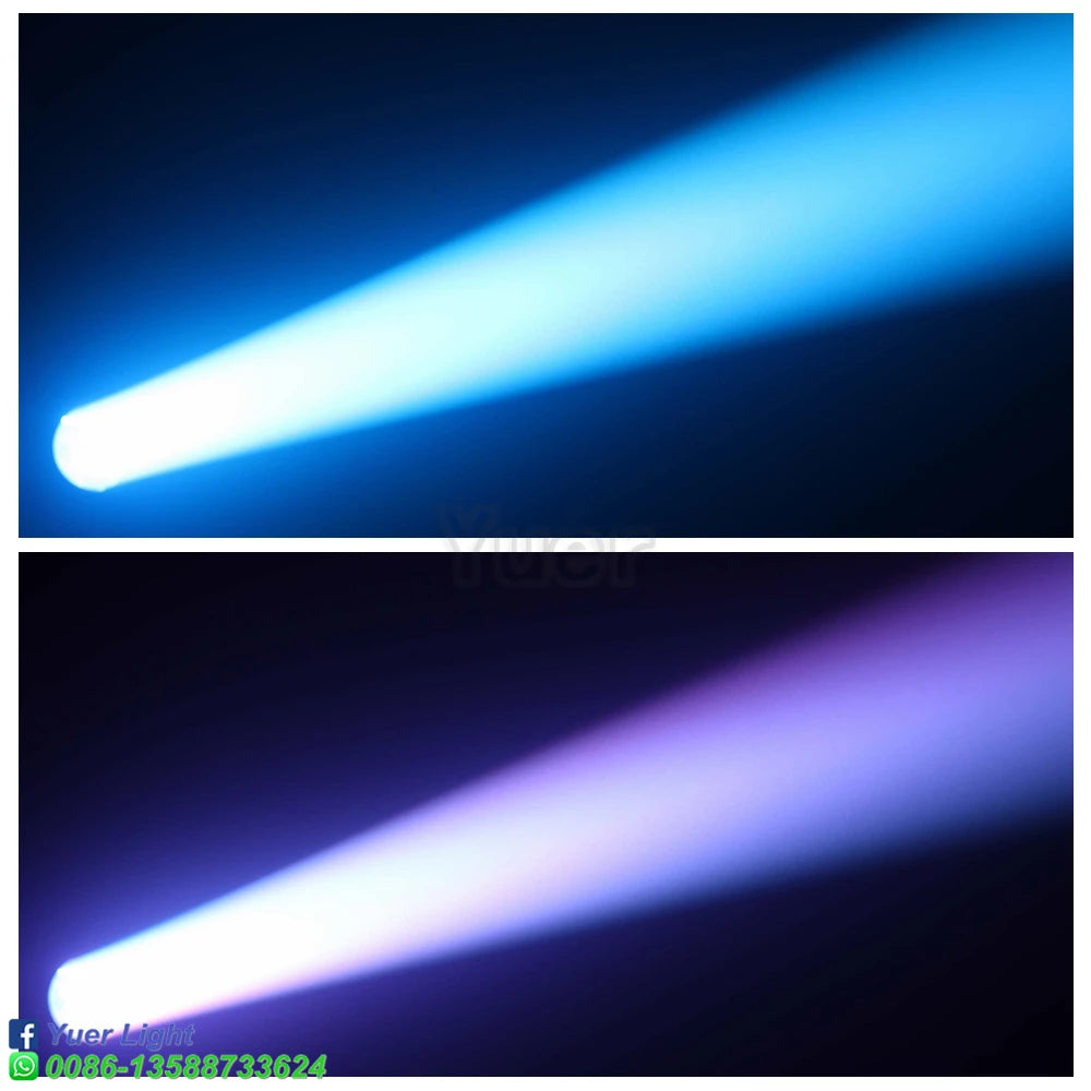 2PCS 200W LED Moving Head Beam & Spot Stage Lights