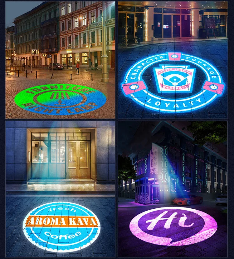200W Outdoor Waterproof Gobo LED Custom Advertising Light