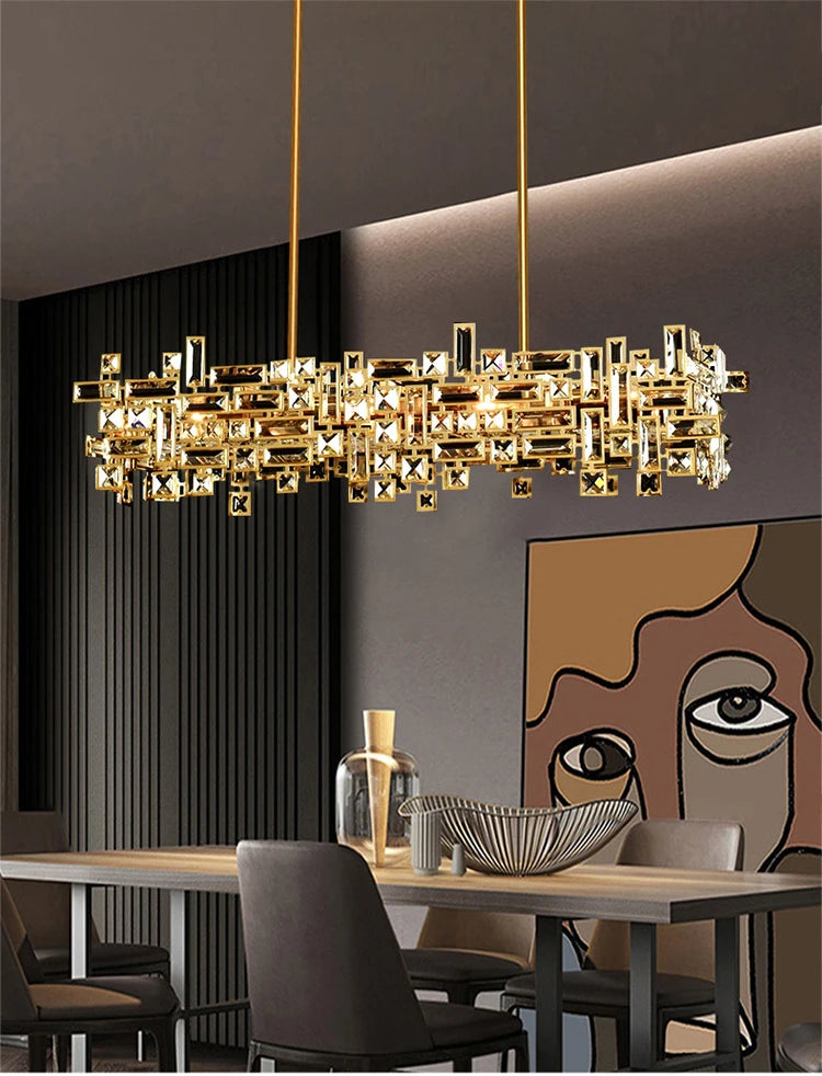 Modern Luxury LED Crystal Chandelier