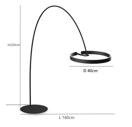 Nordic Designer Fishing Floor Lamp
