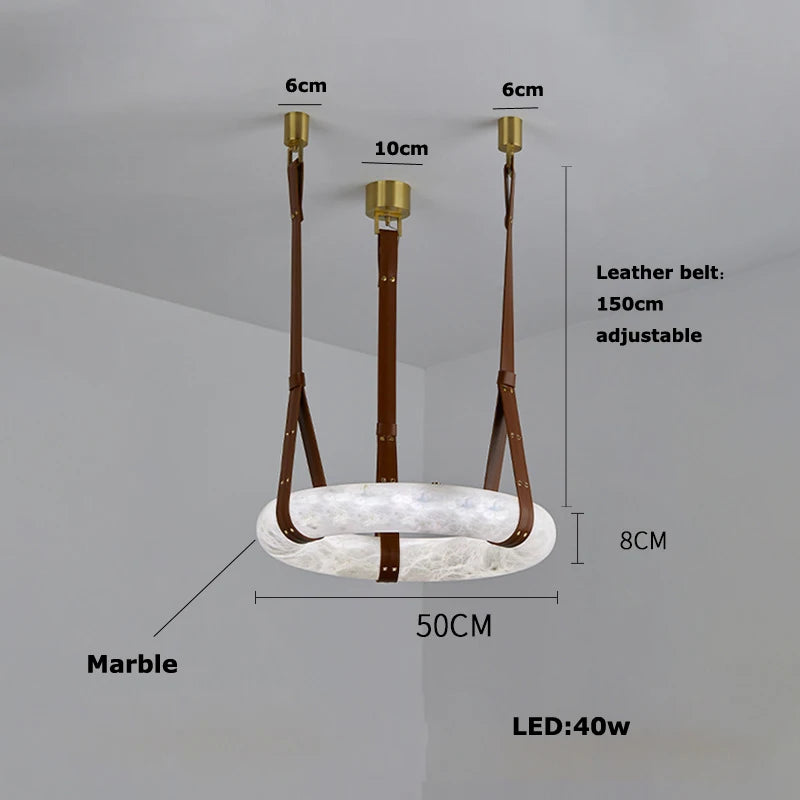 Luxury Circular LED Chandelier