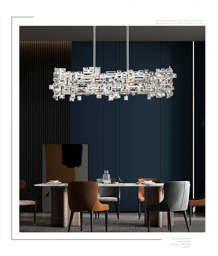 Modern Luxury LED Crystal Chandelier