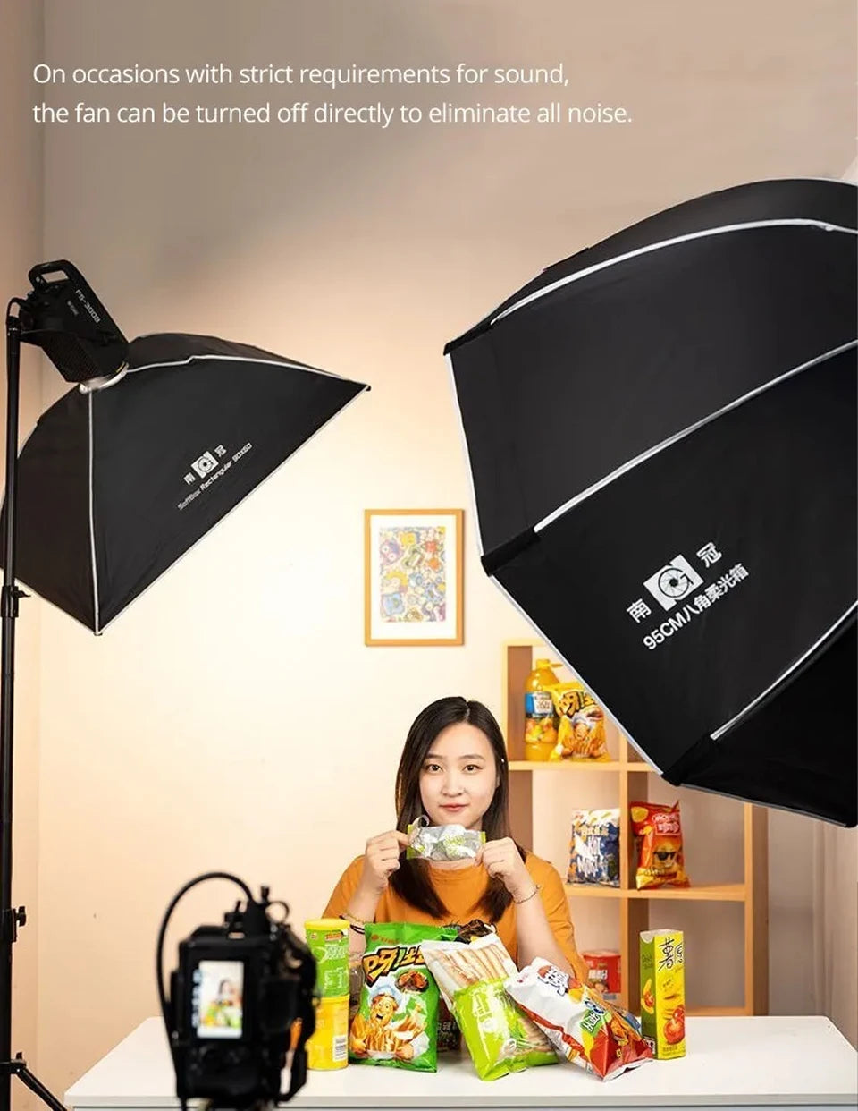 350W Bi-Color LED COB Spotlight