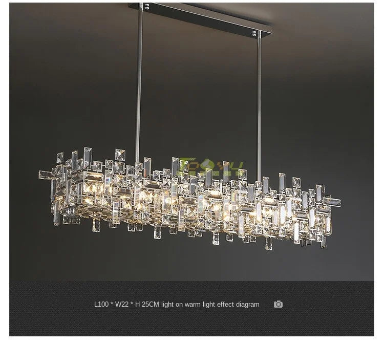 Modern Luxury LED Crystal Chandelier