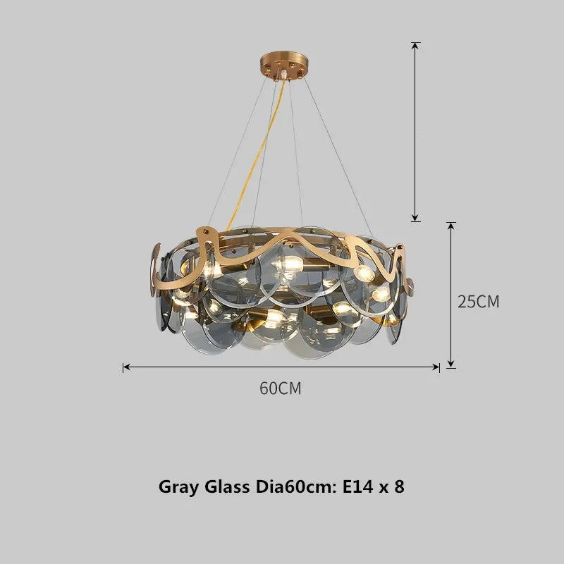 Nordic Glass Pendant Light