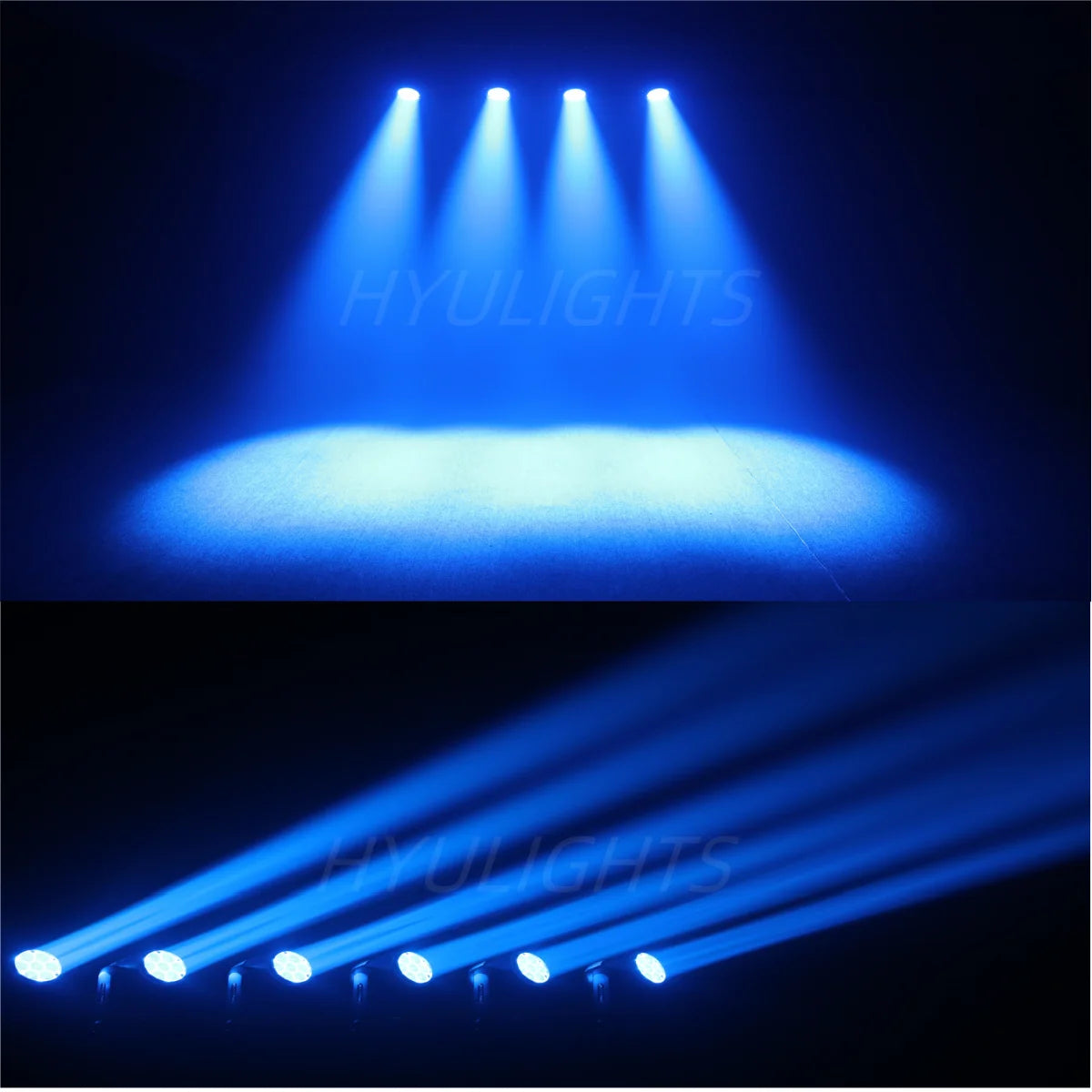 7×40W RGBW 4-in-1 LED Moving Head Light