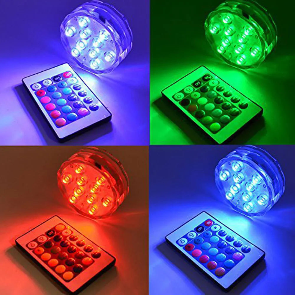 RGB LED Floating Pool Light with Remote Control