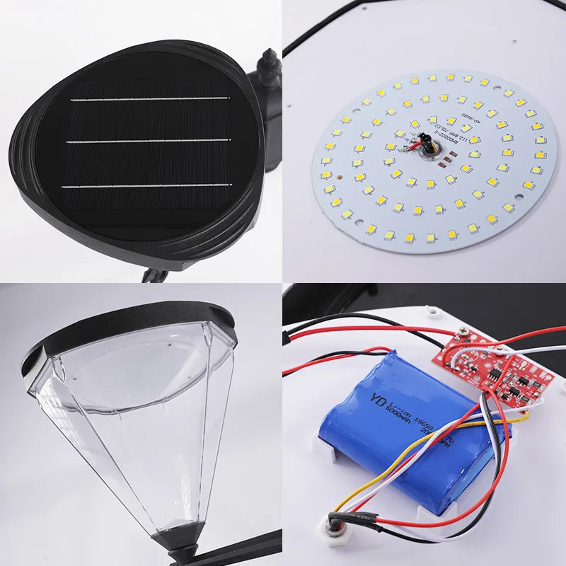 Solar LED Garden Street Lamp