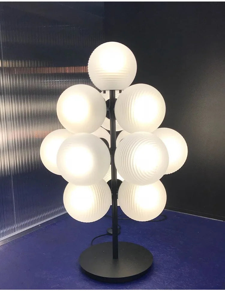 Modern Glass Bubble Floor Lamp