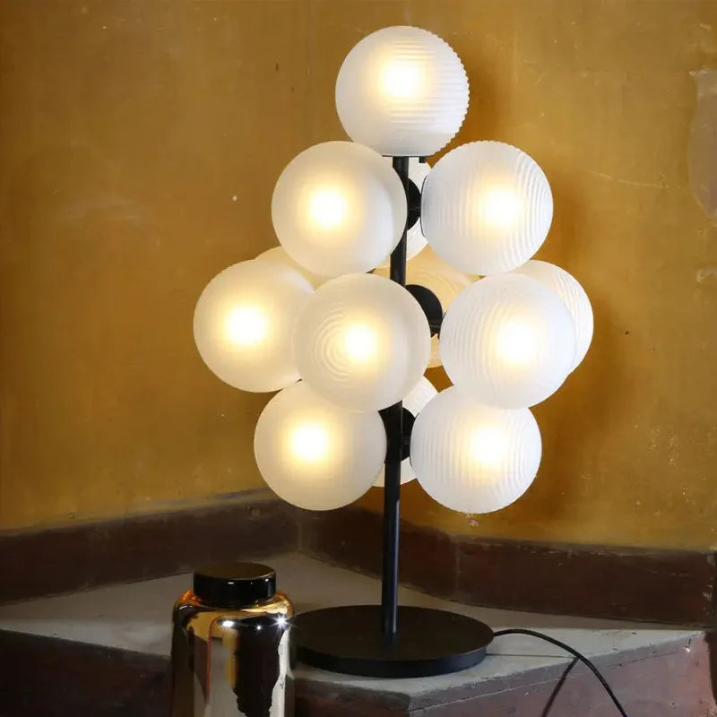 Modern Glass Bubble Floor Lamp