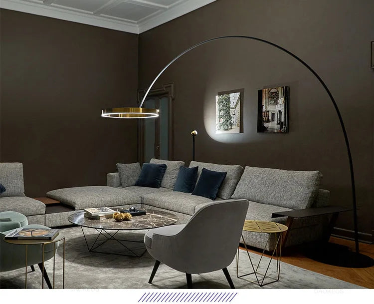 Nordic Designer Fishing Floor Lamp