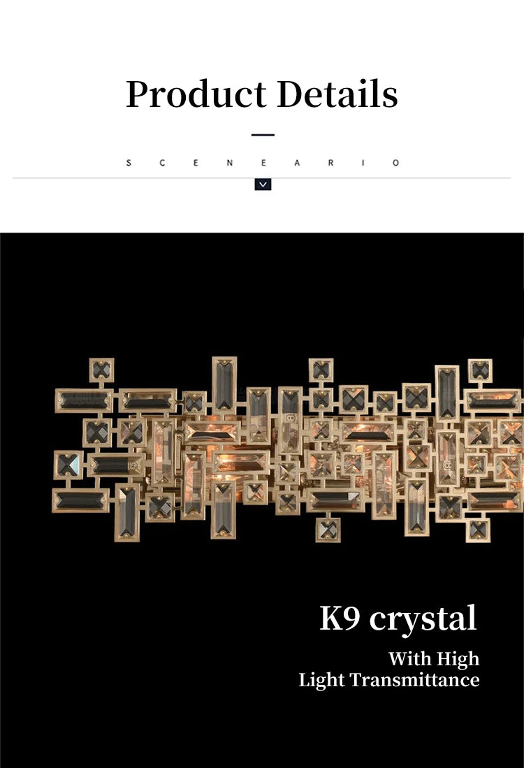 Modern Luxury LED Crystal Chandelier