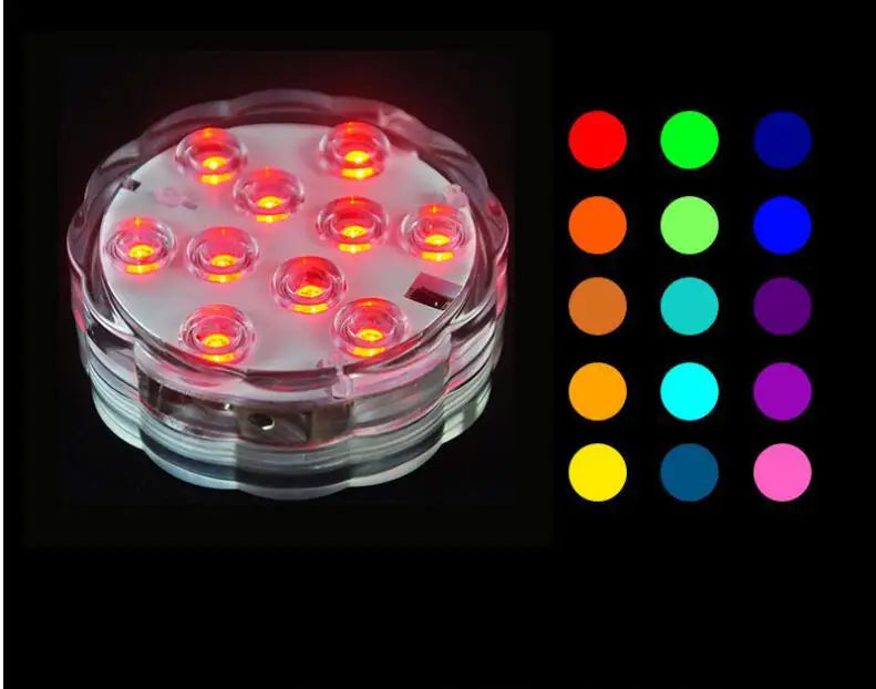 RGB LED Floating Pool Light with Remote Control