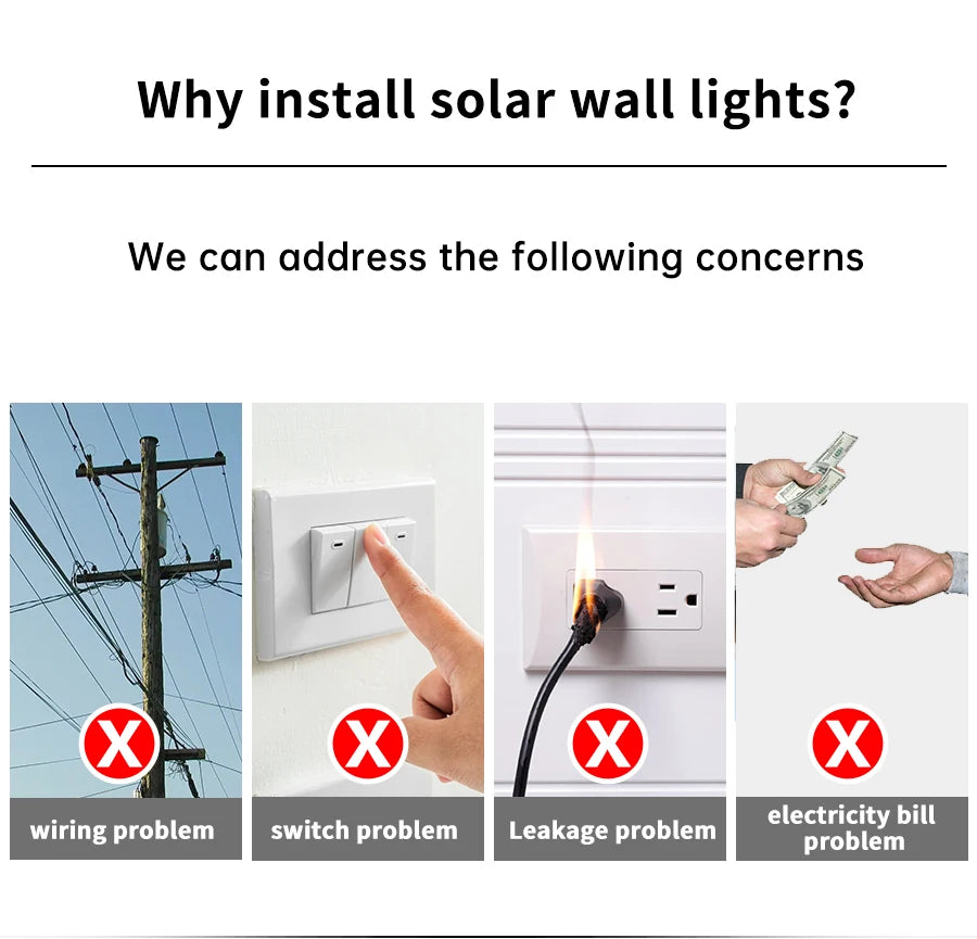 Solar Outdoor 305 LED Security Flood Lights