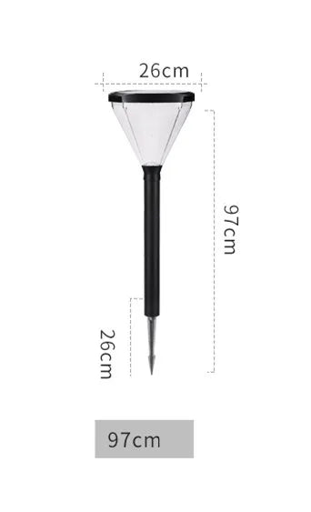 Solar LED Garden Street Lamp